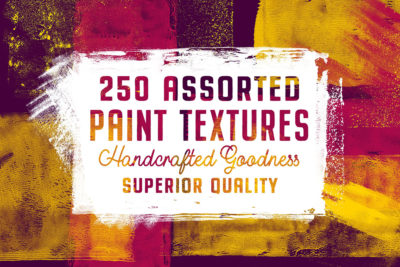 Add 250 High Quality Painted Textures To Your Collection!