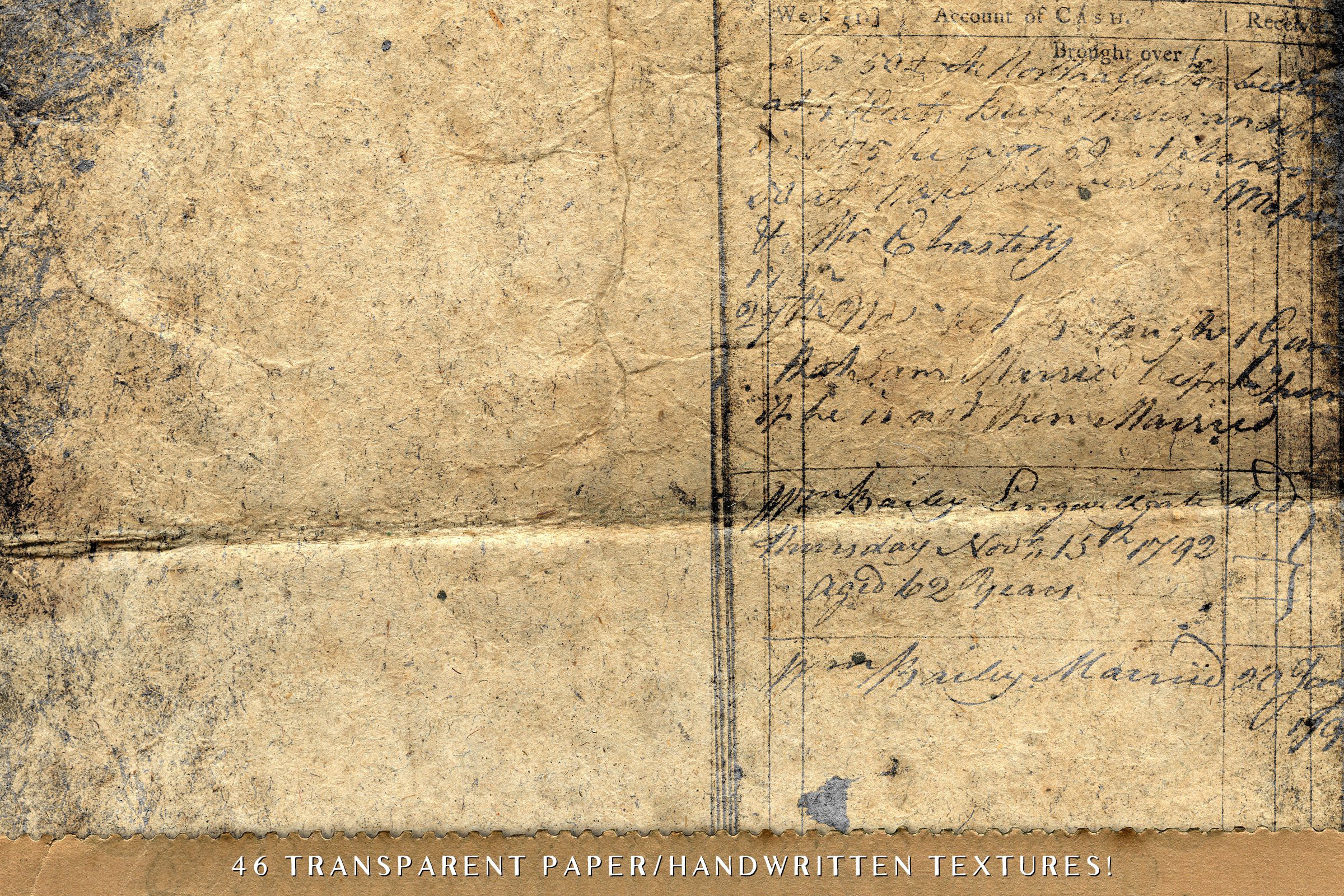 17 Vintage Printable Ephemera Envelope Textures with Worn Edges – Tom Chalky