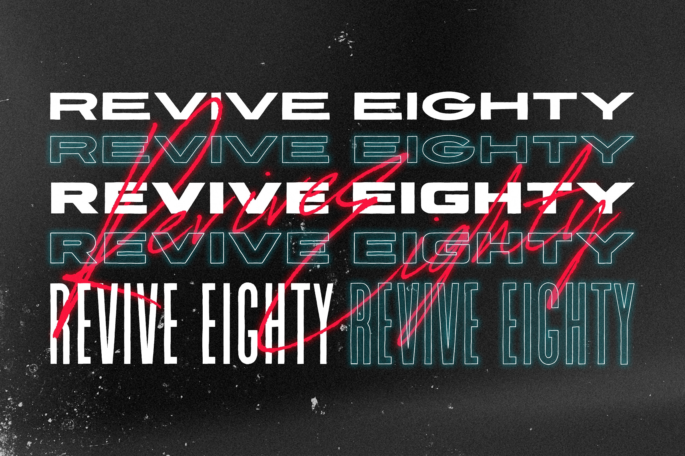 Revive 80 - 1980's Font Collection
