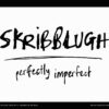 Skribblugh Handwritten Typeface