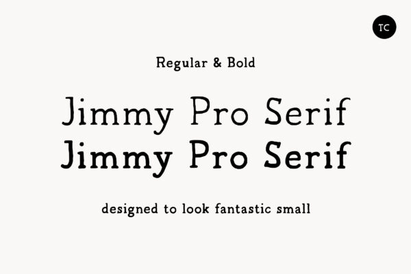TC Jimmy Serif PRO